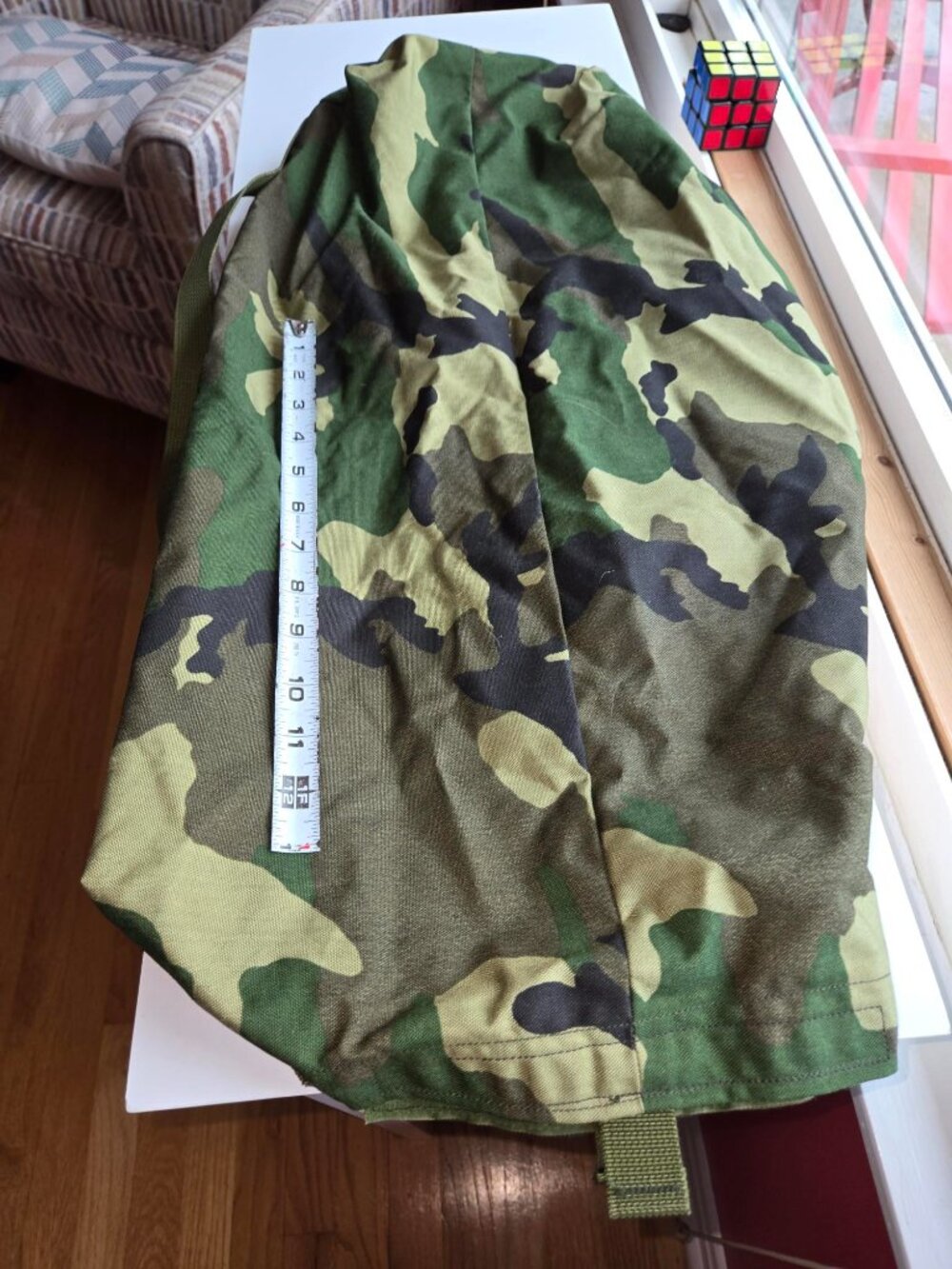 US Military Chemical Protective Carrying Bag Utility Stuff Sack Woodland Camo